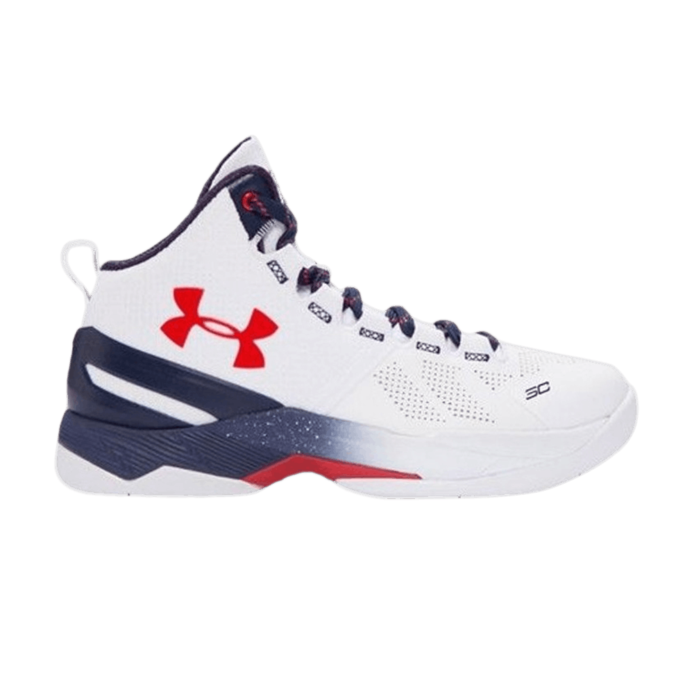 Buy 언더아머 커리 2 'USA' (초등학생용) 1270817-103