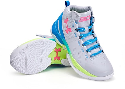 (Anak Sekolah) Under Armour Curry 2 Retro 'Splash Party' 3026305-100 Purchase (Anak Sekolah) Under Armour Curry 2 Retro 'Splash Party' 3026305-100