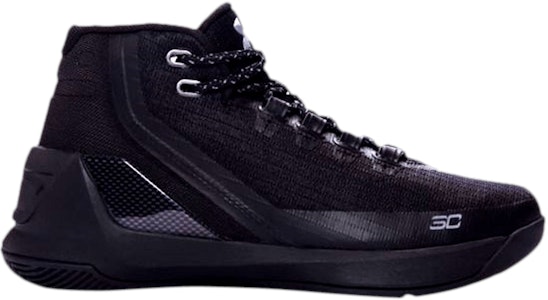 (小童款) 安德玛 Curry 3 '全黑' 1274061-001 Buy (小童款) 安德玛 Curry 3 '全黑' 1274061-001