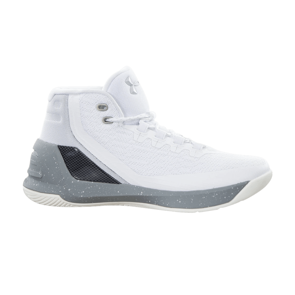 (Grade School) Under Armour Curry 3 'White' 1274061-101