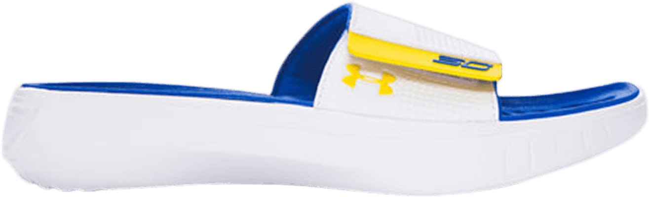(Grade School) Under Armour Curry 3 Slides 'Warriors' 1287209-104 Buy (Grade School) Under Armour Curry 3 Slides 'Warriors' 1287209-104