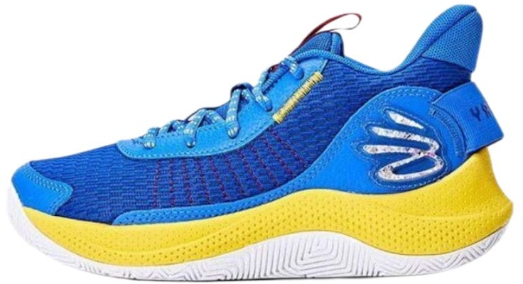 (Grade School) Under Armour Curry 3Z7 'Black Metallic Gold' 3026623-001 3