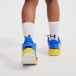 (Grade School) Under Armour Curry 3Z7 'Hitam Emas Metalik' 3026623-001 8