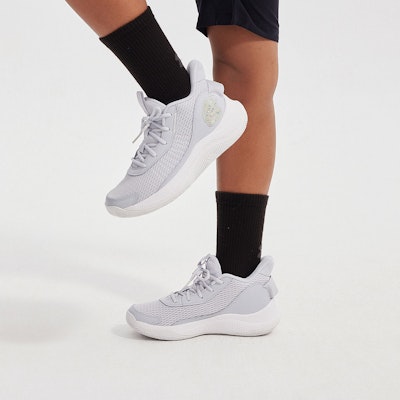 (Grade School) Under Armour Curry 3Z7 'Black Metallic Gold' 3026623-001 25