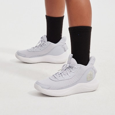 (Grade School) Under Armour Curry 3Z7 'Halo Grey' 3026623-101 26