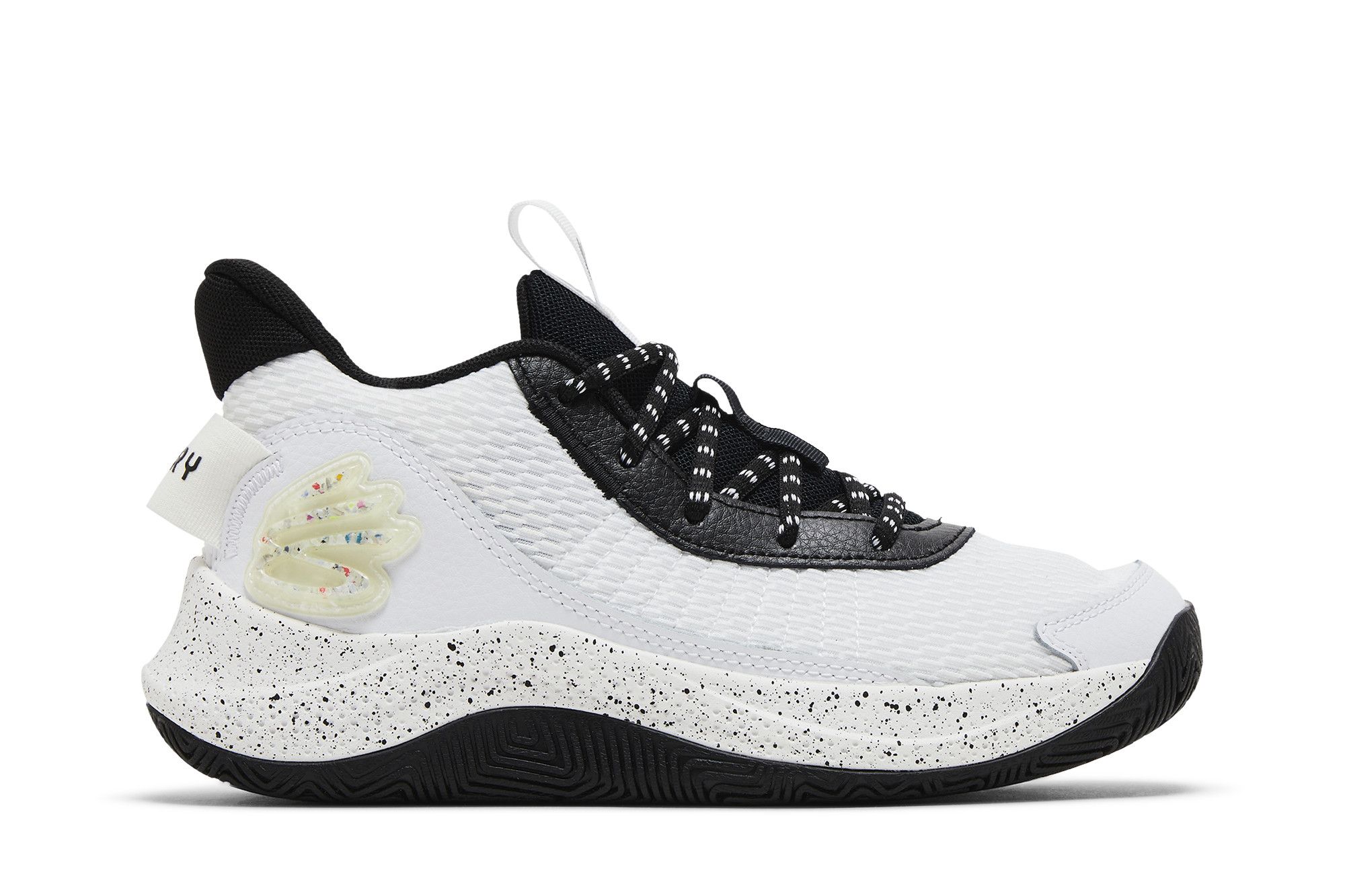 (Grade School) Under Armour Curry 3Z7 'White Black' 3026623-100