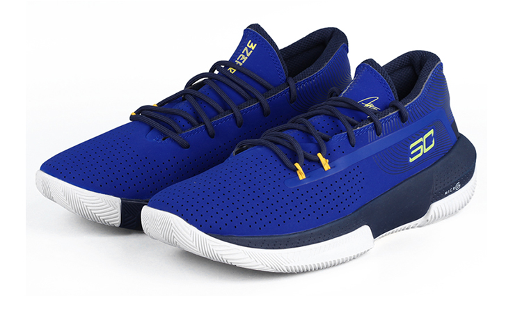 Lookbook (Grade School) Under Armour Curry 3Zer0 3 ''Royal'' per ragazzi 3022117-404