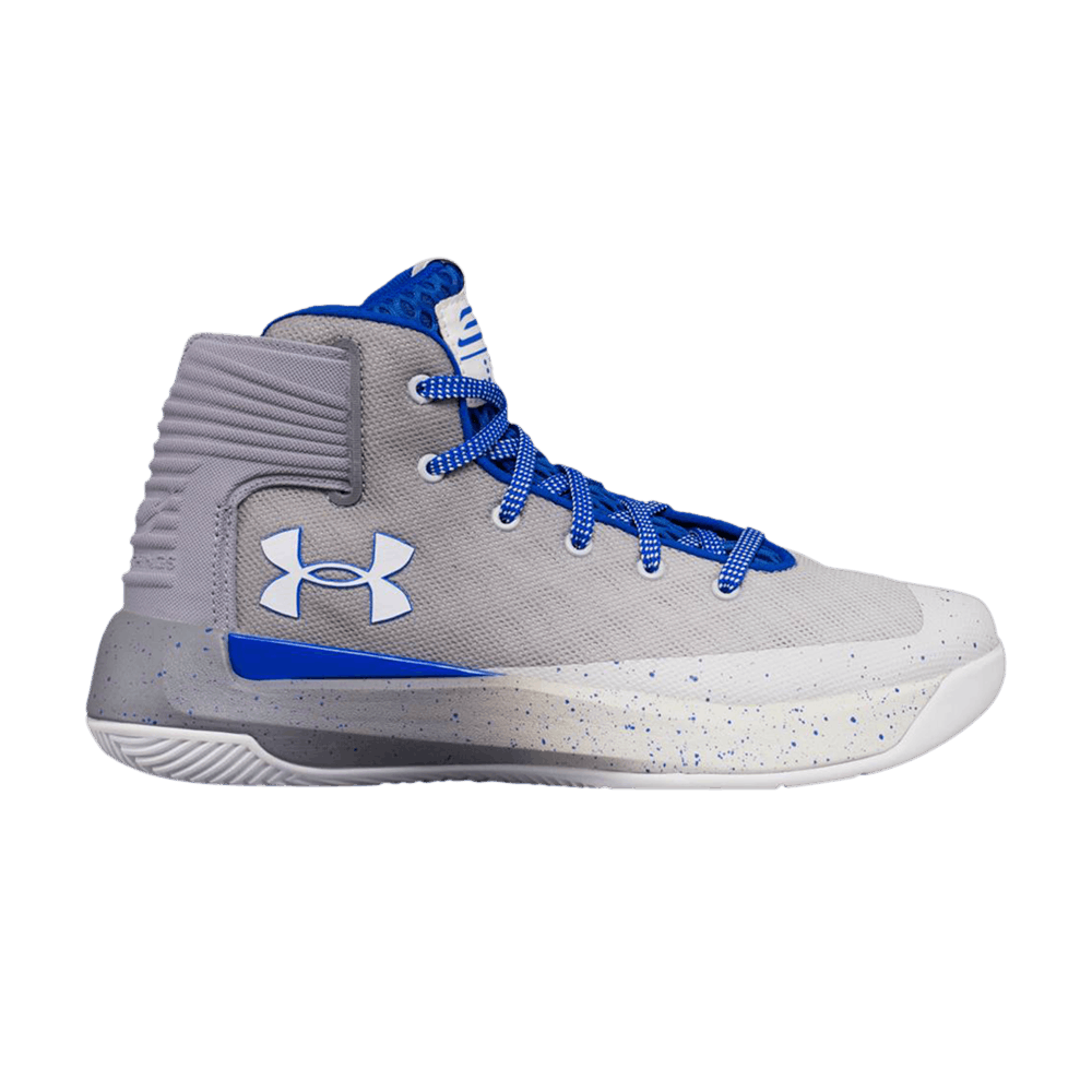(Grade School) Under Armour Curry 3Zer0 'White Team Royal' 1295998-102
