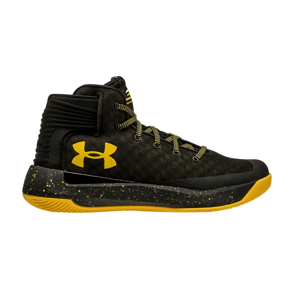(Grade School) Under Armour Curry 3Zer0 Mid 'Black' 1295998-003