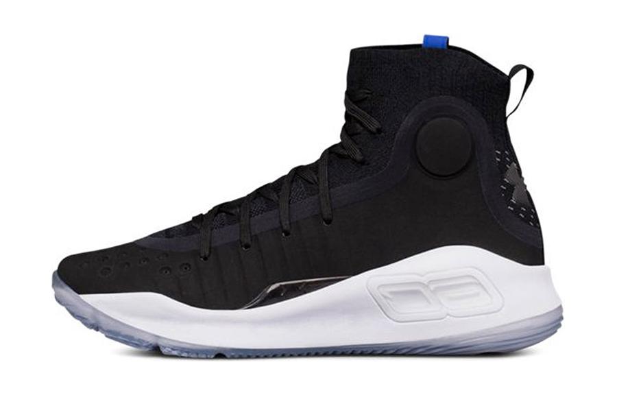 (Grade School) Under Armour Curry 4 Black White 1295995-005