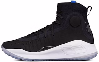 (Grade School) Under Armour Curry 4 Black White 1295995-005 (Grade School) Under Armour Curry 4 Black White 1295995-005