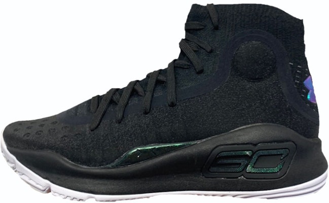 (Grade School) Under Armour Curry 4 Mid 'Black' 1295995-007 Buy (Grade School) Under Armour Curry 4 Mid 'Black' 1295995-007