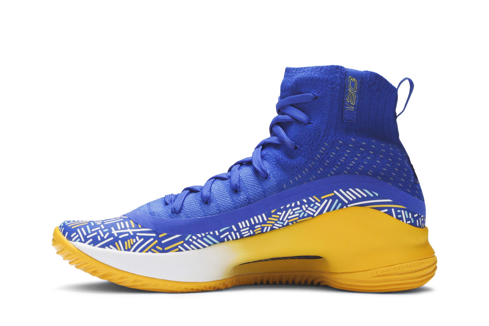 Lookbook (大童) 安德玛 Curry 4 中帮 'More Fun' 篮球鞋 1295995-403