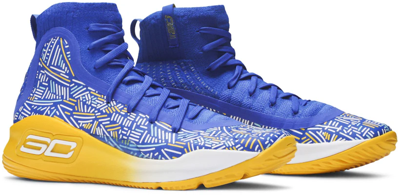 (大童) 安德玛 Curry 4 中帮 'More Fun' 篮球鞋 1295995-403 Cheap (大童) 安德玛 Curry 4 中帮 'More Fun' 篮球鞋 1295995-403