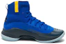 Order (Grade School) Under Armour Curry 4 Mid GS ''GSW'' Kinderen Sneakers 1295995-402