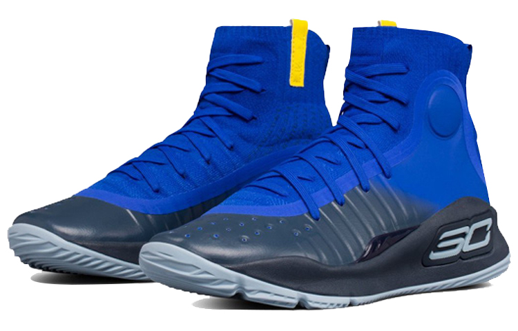 Shop (Grade School) Under Armour Curry 4 Mid GS ''GSW'' Kinderen Sneakers 1295995-402