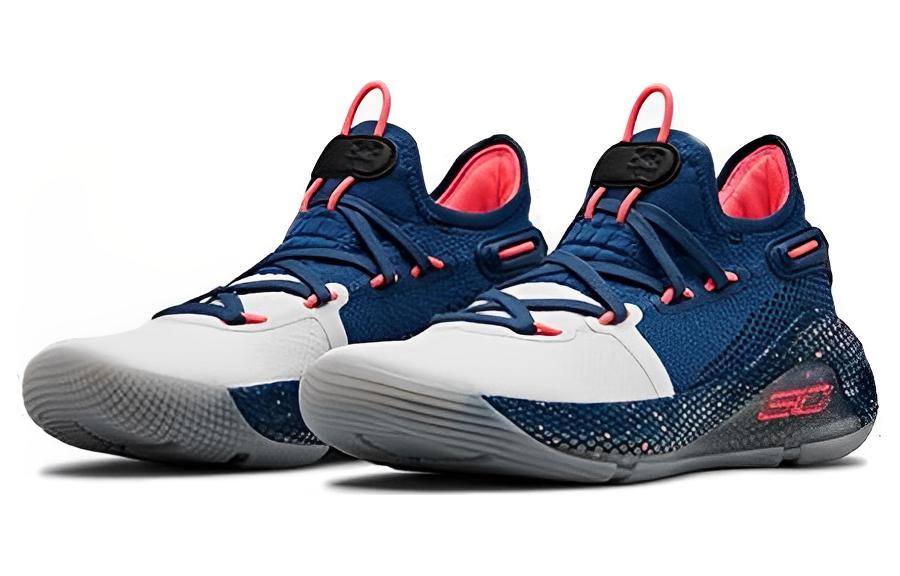 Shop (Grade School) Under Armour Curry 6 Festa Splash 3020415-405