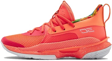 (Grade School) Under Armour Curry 7 Sour Patch Kids Peach 3022113-603 (Grade School) Under Armour Curry 7 Sour Patch Kids Peach 3022113-603