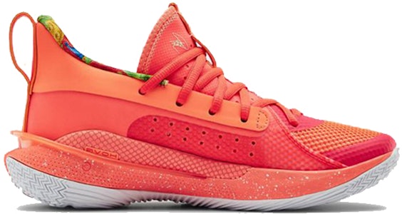 小学款 安德玛 Curry 7 酸软糖儿童款 桃色篮球鞋 3022113-603 Order 小学款 安德玛 Curry 7 酸软糖儿童款 桃色篮球鞋 3022113-603