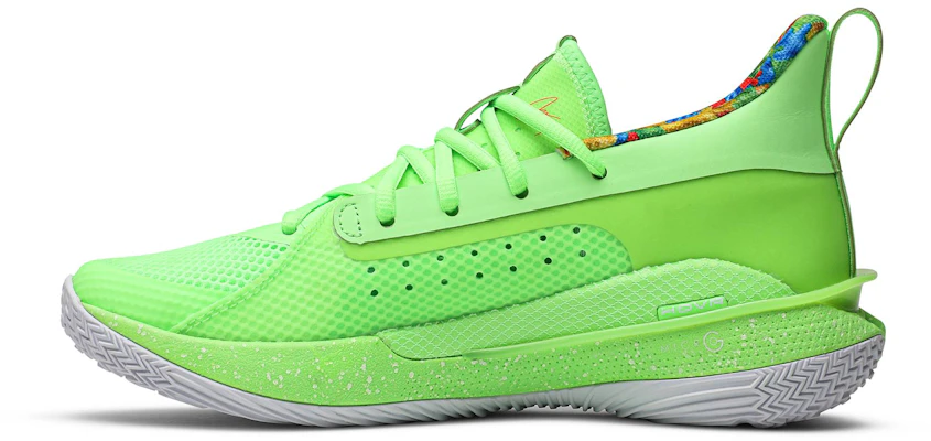 (Grade School) Under Armour Curry 7 Sour Patch Kids Lime 3022113-302 Lookbook (Grade School) Under Armour Curry 7 Sour Patch Kids Lime 3022113-302