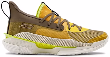 (Grade School) Under Armour Curry 7 Zeppelin Yellow 3022113-701 (Grade School) Under Armour Curry 7 Zeppelin Yellow 3022113-701