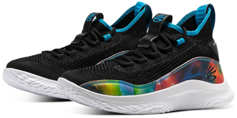 (Kanak-Kanak) Under Armour Curry 8 Tie Dye Hitam 3024033-001 Lookbook (Kanak-Kanak) Under Armour Curry 8 Tie Dye Hitam 3024033-001