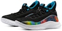 Lookbook (Kanak-Kanak) Under Armour Curry 8 Tie Dye Hitam 3024033-001