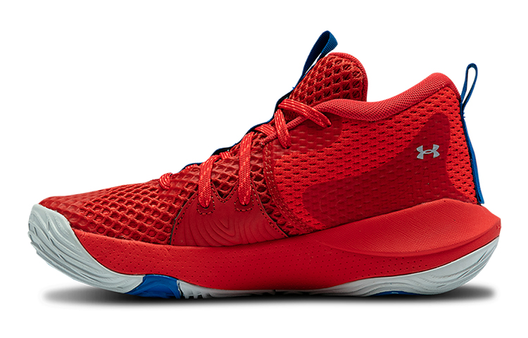 (Grade School) Under Armour Embiid One Versa Red 3023529-603