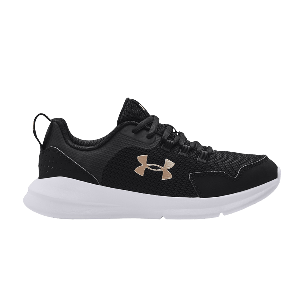 (Grade School) Under Armour Essential 'Black White' 3023883-003
