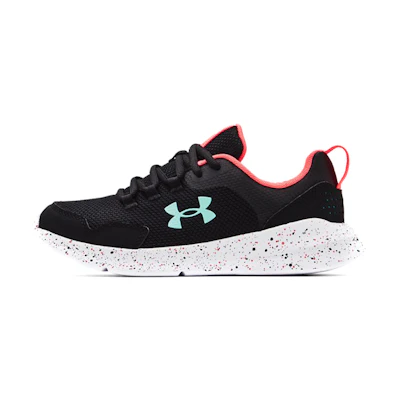 (GS) UA Essential 'Paint Splatter - Black White'