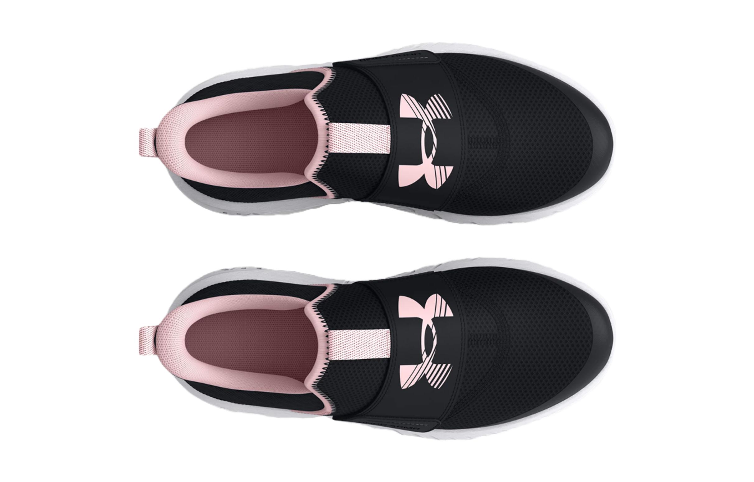 Shop 언더아머 플래시 블랙/핑크 (초등학생용) 3026721-001