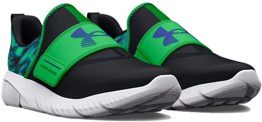 (小学款) Under Armour Flash Laser '大理石 - 黑绿屏' 3026785-001 Lookbook (小学款) Under Armour Flash Laser '大理石 - 黑绿屏' 3026785-001