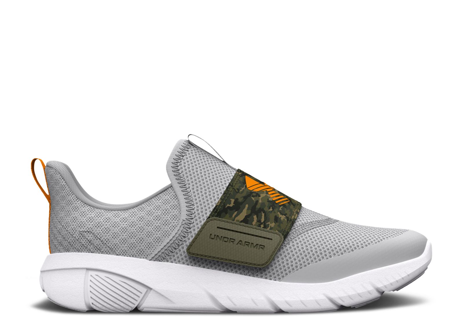 (Grade School) Under Armour Flash Printed 'Mod Grey Camo' 3027171-100