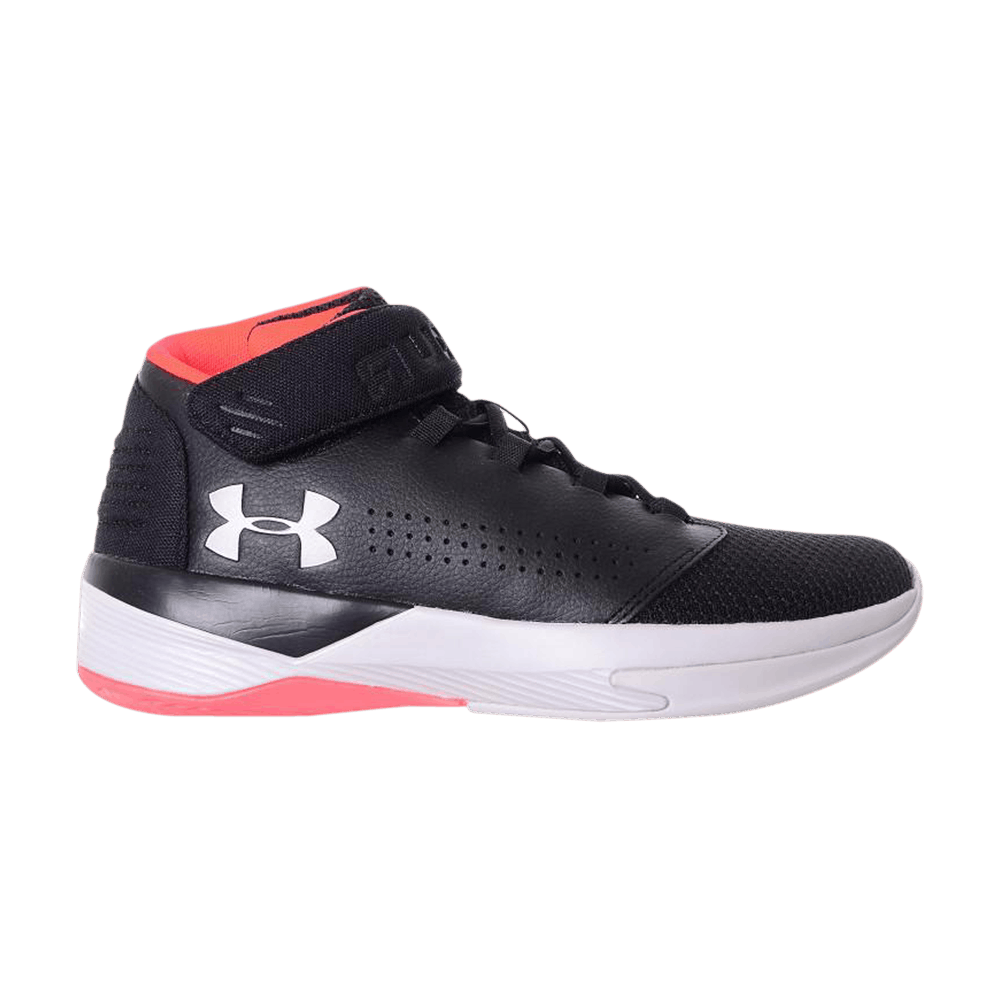 (Grade School) Under Armour Get B Zee 'Black Marathon Red' 1299028-001