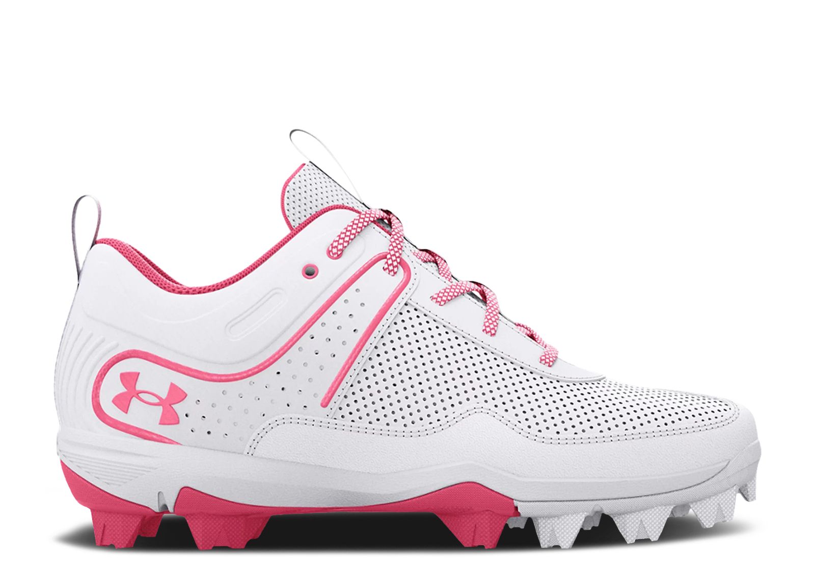 (Grade School) Under Armour Glyde RM 'White Cerise' 3024331-101