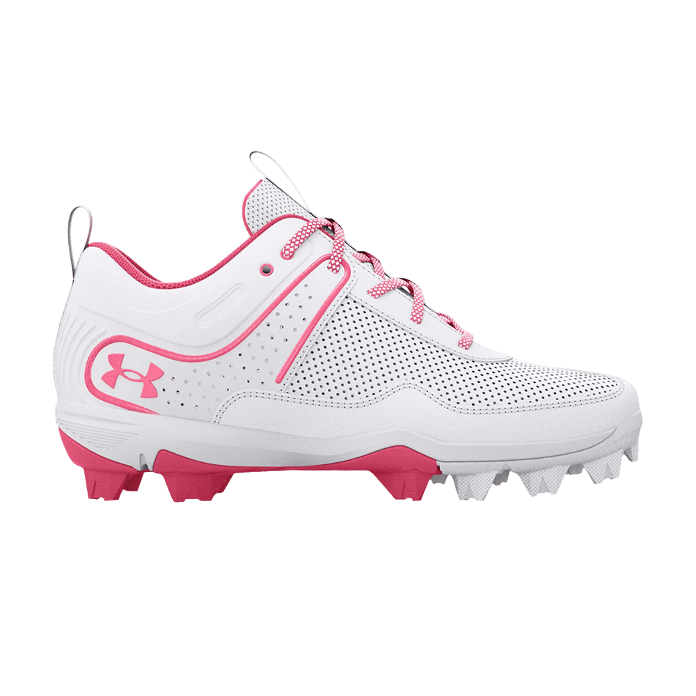 (Grade School) Under Armour Glyde RM 'White Cerise' 3024331-101