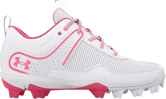 (Grade School) Under Armour Glyde RM 'White Cerise' 3024331-101 (Grade School) Under Armour Glyde RM 'White Cerise' 3024331-101