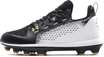 (Grade School) Under Armour Harper 6 Mid RM 'Black White' 3024325-001 (Grade School) Under Armour Harper 6 Mid RM 'Black White' 3024325-001
