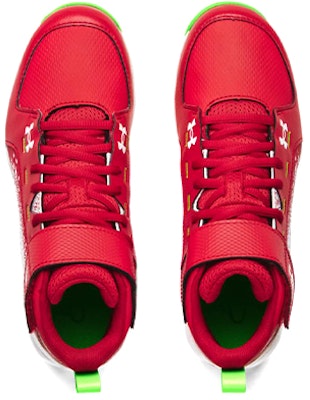 (Grade School) Under Armour Harper 6 Mid RM 'Red Hyper Green' 3024325-600 Shop (Grade School) Under Armour Harper 6 Mid RM 'Red Hyper Green' 3024325-600