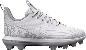 (Grade School) Under Armour Harper 7 Low TPU 'White Mod Grey' 3025596-100 (Grade School) Under Armour Harper 7 Low TPU 'White Mod Grey' 3025596-100