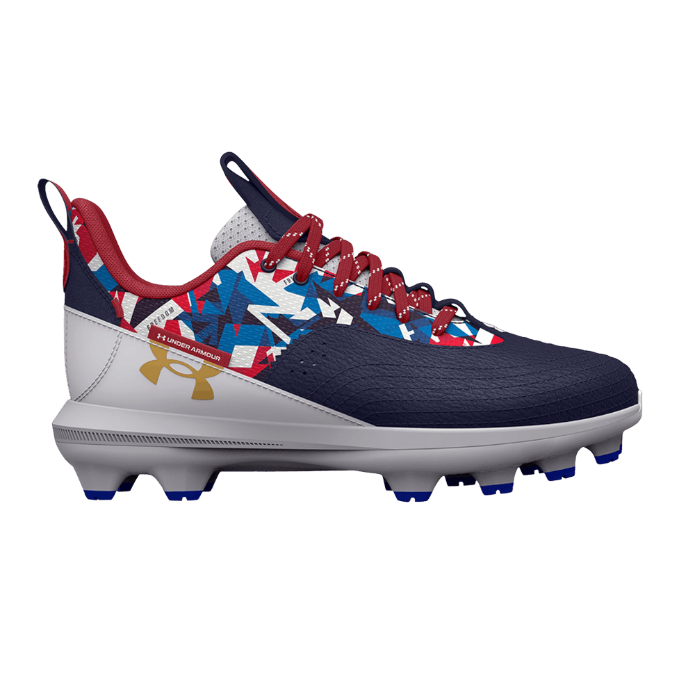 (Grade School) Under Armour Harper 7 Low TPU LE 'USA' 3025597-400