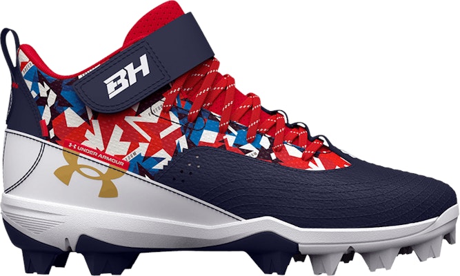 (Grade School) Under Armour Harper 7 Mid RM 'USA' 3025599-400 Buy (Grade School) Under Armour Harper 7 Mid RM 'USA' 3025599-400