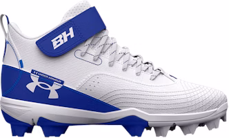 (Grade School) Under Armour Harper 7 Mid RM 'White Royal' 3025598-400 (Grade School) Under Armour Harper 7 Mid RM 'White Royal' 3025598-400