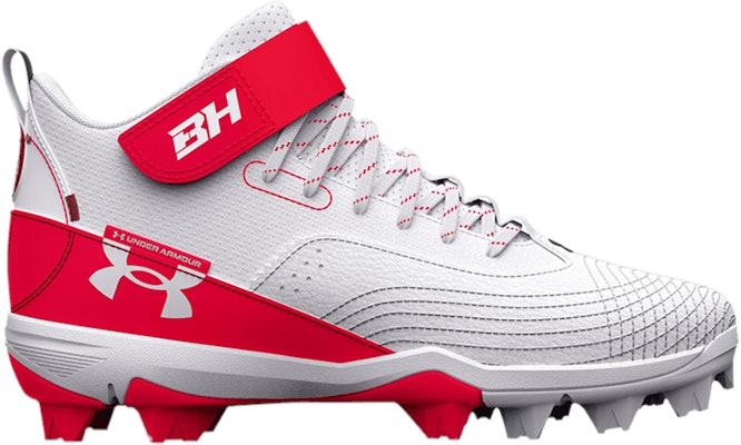 (Grade School) Under Armour Harper 7 Mid RM 'White Red' 3025598-600 Buy (Grade School) Under Armour Harper 7 Mid RM 'White Red' 3025598-600
