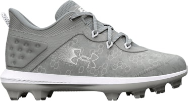(Grade School) Under Armour Harper 8 TPU 'Baseball Grey White' 3026595-101 (Grade School) Under Armour Harper 8 TPU 'Baseball Grey White' 3026595-101