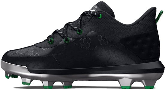(Para Niños) Under Armour Harper 8 TPU 'Negro Verde' 3026595-001 Buy (Para Niños) Under Armour Harper 8 TPU 'Negro Verde' 3026595-001