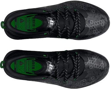 (Para Niños) Under Armour Harper 8 TPU 'Negro Verde' 3026595-001 Shop (Para Niños) Under Armour Harper 8 TPU 'Negro Verde' 3026595-001