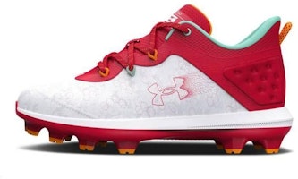 (Grade School) Under Armour Harper 8 TPU 'Red White' 3026595-600 (Grade School) Under Armour Harper 8 TPU 'Red White' 3026595-600