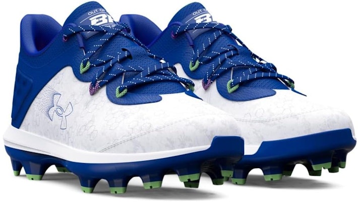 (Grade School) Under Armour Harper 8 TPU 'Royal White' 3026595-400 Lookbook (Grade School) Under Armour Harper 8 TPU 'Royal White' 3026595-400