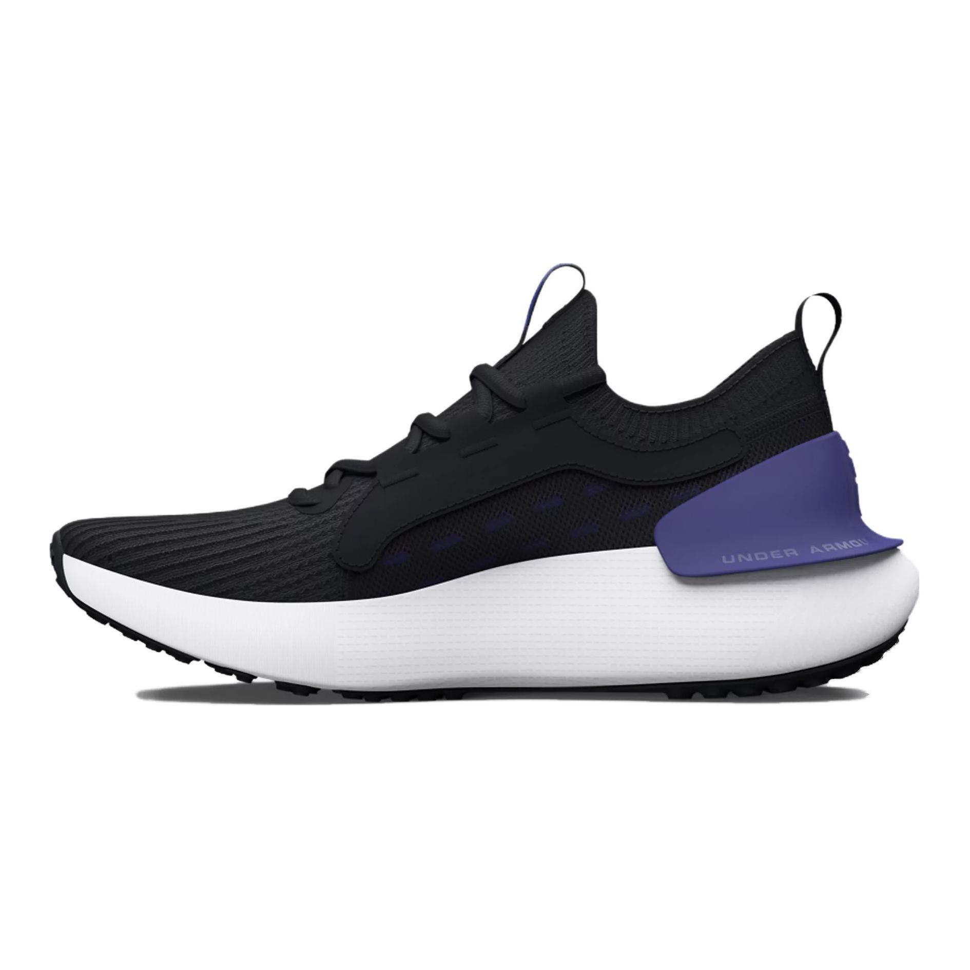 (GS) UA HOVR Phantom 3 SE 'Black Electric Purple'